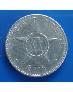 Carib.C. 20 Centavos2008