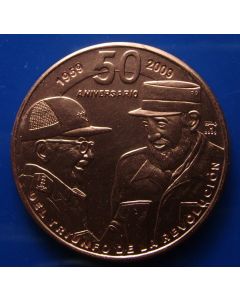 Carib.C.	  Peso	2009	 Fidel & Raul Castro - unc