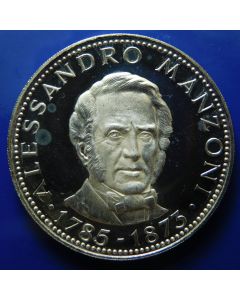 Paraguay 	 150 Guaranies	1974	 Alessandro Manzoni 