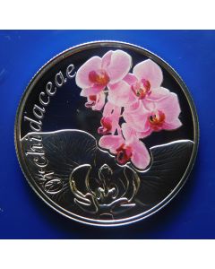 Belarus 	10 Roubles	2013	 The Orchid – Silver