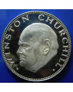 Paraguay 	 150 Guaranies	1974	 Winston Churchill 