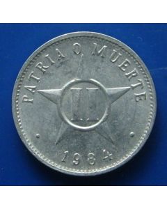 Carib.C. 2 Centavos1984 