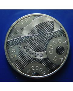 Netherlands 	 5 Euro	2009	 Freindship with Japan. Proof Ø33mm = Silver