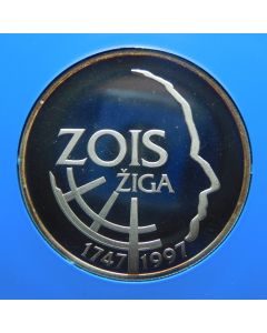 Slovenia 	 500 Tolarjev	1997	Zois Ziga (3000pc) in un-sealed box + coa