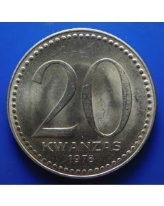 Angola 	20 Kwanzas	1978	 UNC