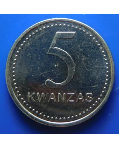 Angola 	5 Kwanzas	1999	