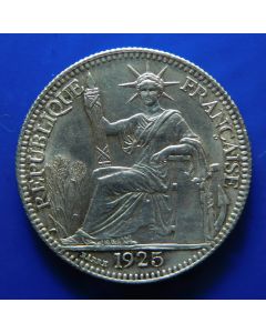 French Indo-China 	10 Cents	1925	 Liberty seated - Silver