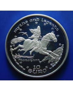  Isle of Man 	 10 Euro	1998	 Mannanan – Silver