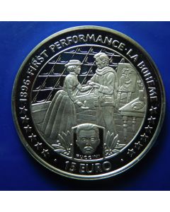  Isle of Man 	 15 Euro	1996	 First performance of La Boheme – 