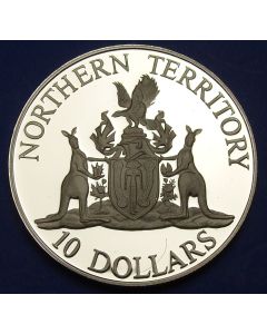 Australia 	 10 Dollars	1992	- Silver / in coincard  - Northern Territory