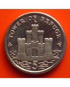  Isle of Man 	 5 Pence	2006AA	 unc - Tower of Refuge