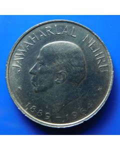 India-Republic	 Rupee	1964	 - Death of Jawaharlal Nehru, Bombay mint