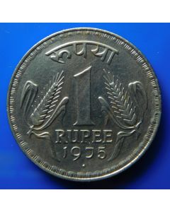 India-Republic	 Rupee	1975	 -  Grain ears, Bombay mint 