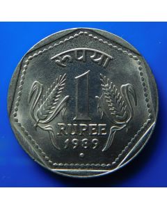 India-Republic	 Rupee	1989	 - More detailed horse