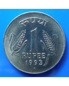 India Republic	 Rupee	1993	 - Milled edge, Noida