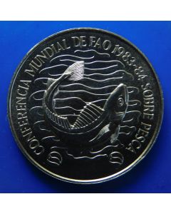 Uruguay 	 20 Nuevos Pesos	1984	 World Fisheries Conference 