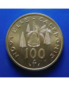 New Caledonia 	 100 Francs	1976	 Essai