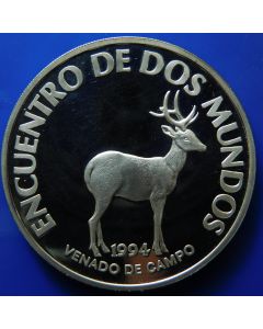 Uruguay 	200 pesos uruguayos	1994	 Pampa's Deer