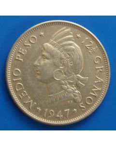 Dominica 	½ Peso	1947	 unc