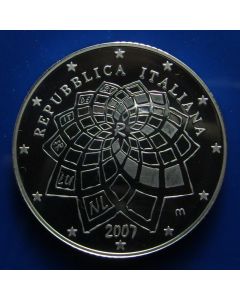 Italy 	 10 Euro	2007	 50Th. Ann. Treaty of Rome