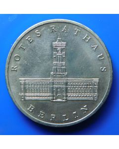 Germany Democratic Republic 	 5 Mark	1987	 Berlin Red City Hall