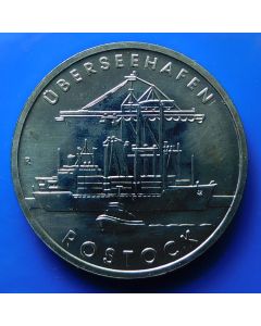 Germany Democratic Republic 	 5 Mark	1988	 Port City of Rostock