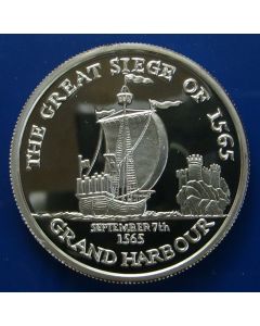 Order of Malta	 500 Liras	2000	 The Great Siege - Silver / Proof