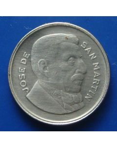 Argentina 	 10 Centavos	1953	  - Jose de San Martin