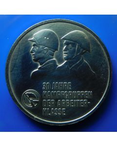 Germany Democratic Republic 	 10 Mark	1983	 30th Ann. Worker´s Militia