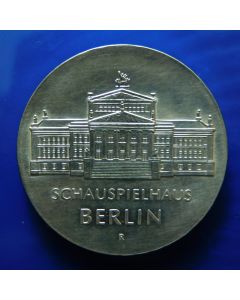 Germany Democratic Republic 	 10 Mark	1987	 Berlin Theater - Silver