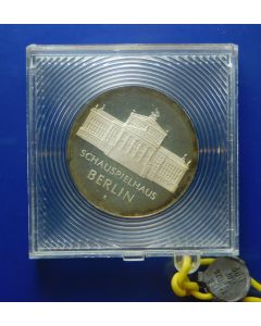 Germany Democratic Republic 	 10 Mark	1987	 Berlin Theater – in Original seald box, Proof / Silver