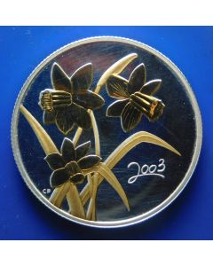 Canada 	50 Cents	2004	 - Golden daffodil / Silver