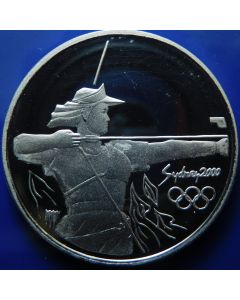 Korea  	 Won	2001	 Olympic archer - Proof