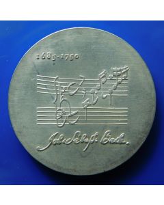 Germany Democratic Republic 	 20 Mark	1975	 225th Ann. Death of Johann Sebastian Bach - Silver