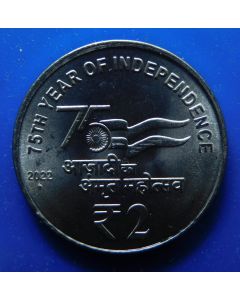 India 	 2 Rupees	2023	 75th Year of Independence – Mumbay Mint