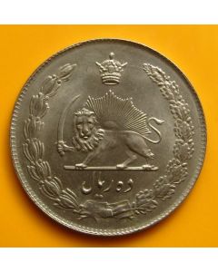 Persia	 10 RIALS	1342	  Muhammad Reza Pahlavi Shah