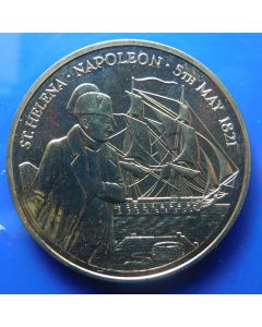 Saint Helena & Ascension 	 50 Pence	1986	 165th Anniversary of Napoleon's Death 