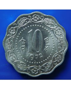 India-Republic	 10 Paise	1972	 - Bombay mint