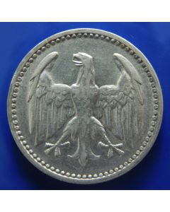 Germany, Weimar Republic 	 3 Mark	 1924J	 - Silver