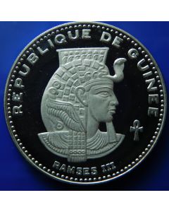 Guinea 	 500 Francs	1970	 Ramses III