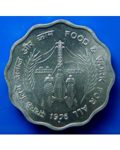 India-Republic	 10 Paise	1976	 - F.A.O. Food and Work For All, Bombay