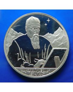 Russia 	2 Roubles	1999	125th Anniversary of the Birth of Nicholay Rerich-The portrait of N.K.Rerikh