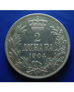  Serbia - Kingdom	 Dinar	1915	 Silver