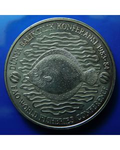 Turkey 	 500 Lira	1984	 - F.A.O.   Medal alignment (British Royal Mint) mintage 3906
