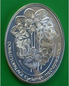 Turkey 	 7500000 Lira	2002	 - Cyclamen trochopteranthum - Silver / Proof