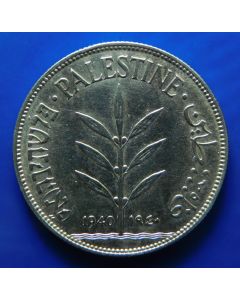 Palestine 	 100 Mils	1940
