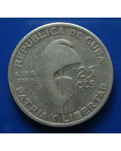 Carib.C. 25 Centavos1953 