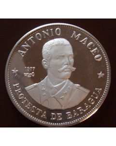 Carib.C.	 20 Pesos	1977	 Antonio Maceo