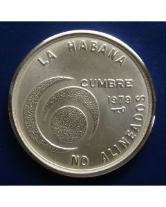 Carib.C.	 20 Pesos	1979	 - Nonaligned Nations Conference - Matte Proof / Silver