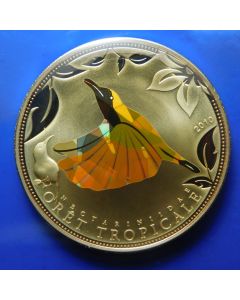 Togo 	 1000 Francs	2010	 Prange Hummingbird